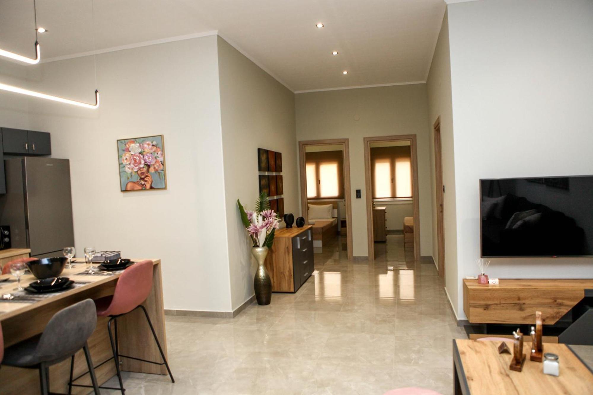 Golden Living Apartment Hriszúpoli Kültér fotó