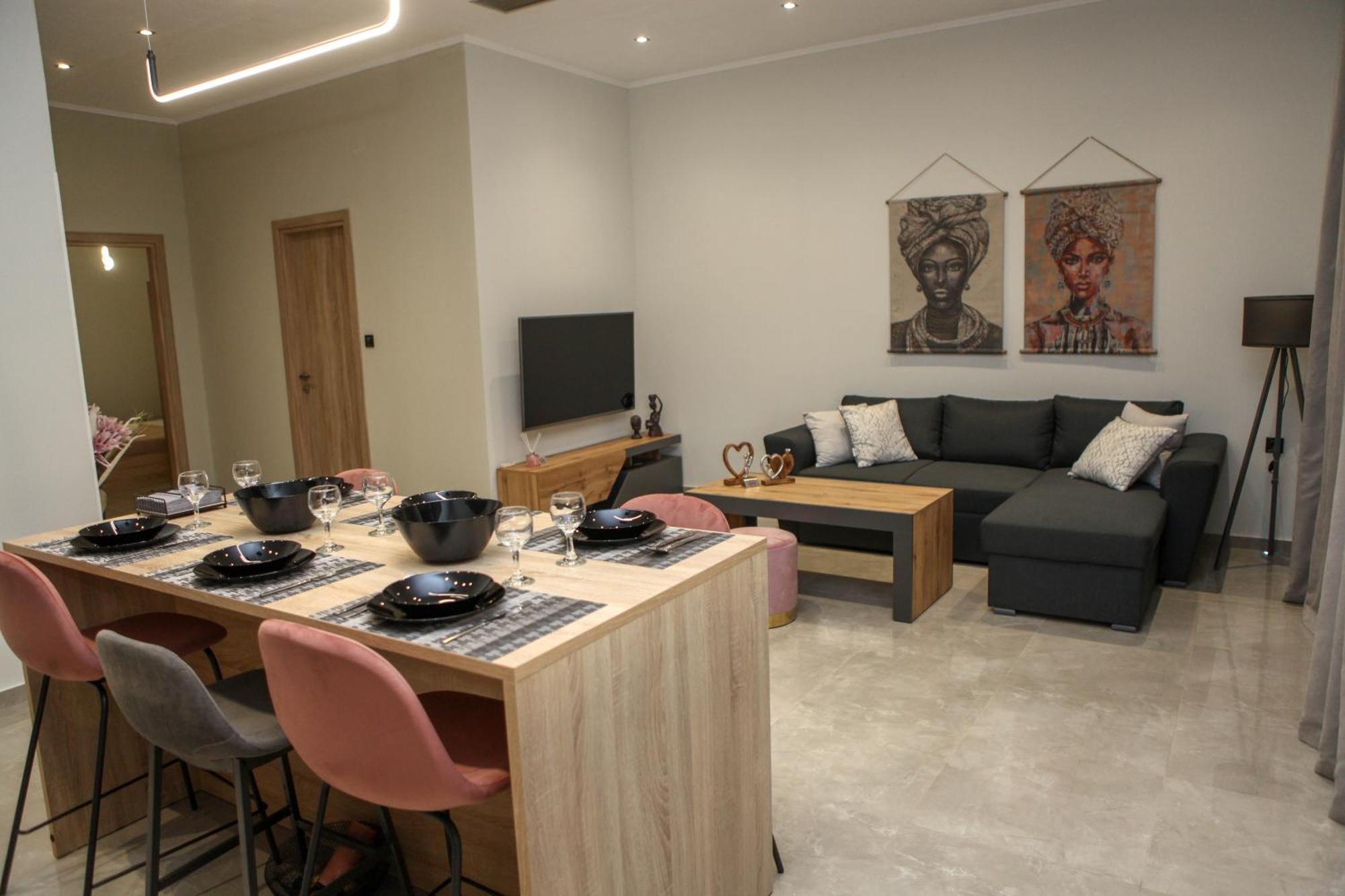 Golden Living Apartment Hriszúpoli Kültér fotó